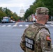 Soldiers provide a presence patrol in the National Mall