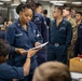 USS Iwo Jima Sailors Take The E-6 Exam