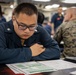 USS Iwo Jima Sailors Take The E-6 Exam