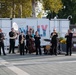 Navy Band Commodores play Rocky Steps Run for Navy 250