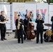 Navy Band Commodores play Rocky Steps Run for Navy 250