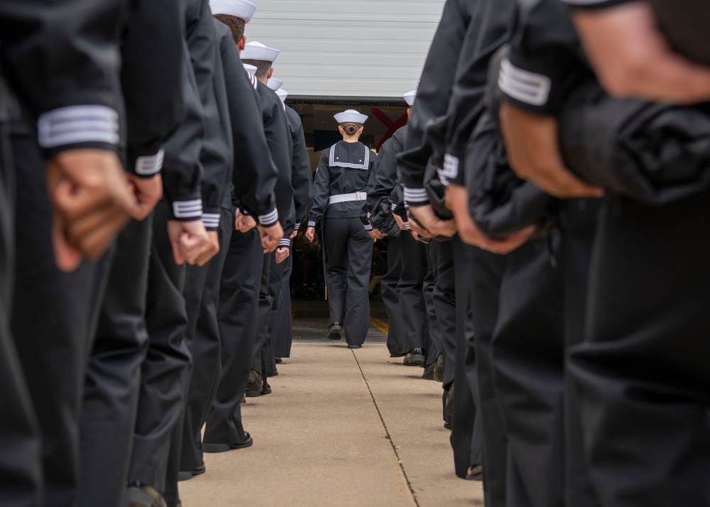 Recruit Training Command Oct. 2, 2025 Pass-In-Review