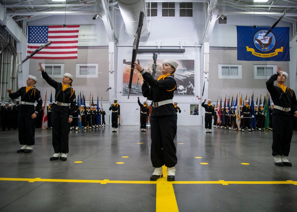 Recruit Training Command Oct. 2, 2025 Pass-In-Review