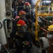 USS Iwo Jima Sailors Conduct a Damage Control Training