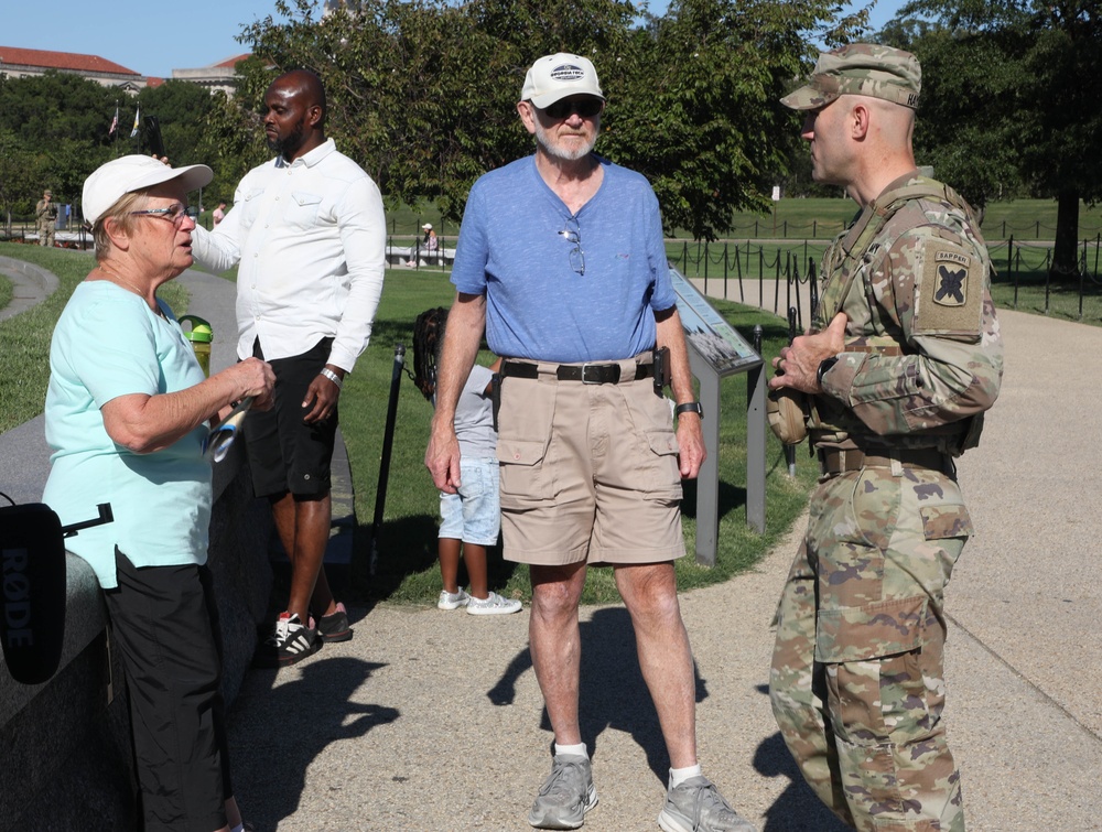 Taskforce Magnolia patrolling D.C. National Mall