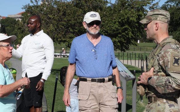 Taskforce Magnolia patrolling D.C. National Mall