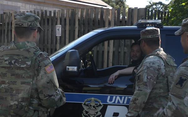 Taskforce Magnolia patrolling D.C. National Mall