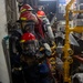 USS Iwo Jima Sailors Conduct a Damage Control Training