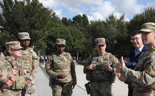 Taskforce Magnolia patrolling D.C. National Mall