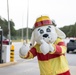 Sparky the Fire Dog Greets Visitors at the MCAS New River Gate