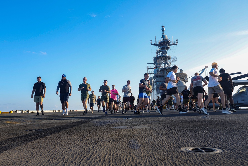USS Iwo Jima &quot;Suicide Awarness&quot; 5K