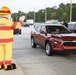 Sparky the Fire Dog Greets Visitors at the MCAS New River Gate