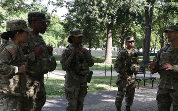 Taskforce Magnolia patrolling D.C. National Mall
