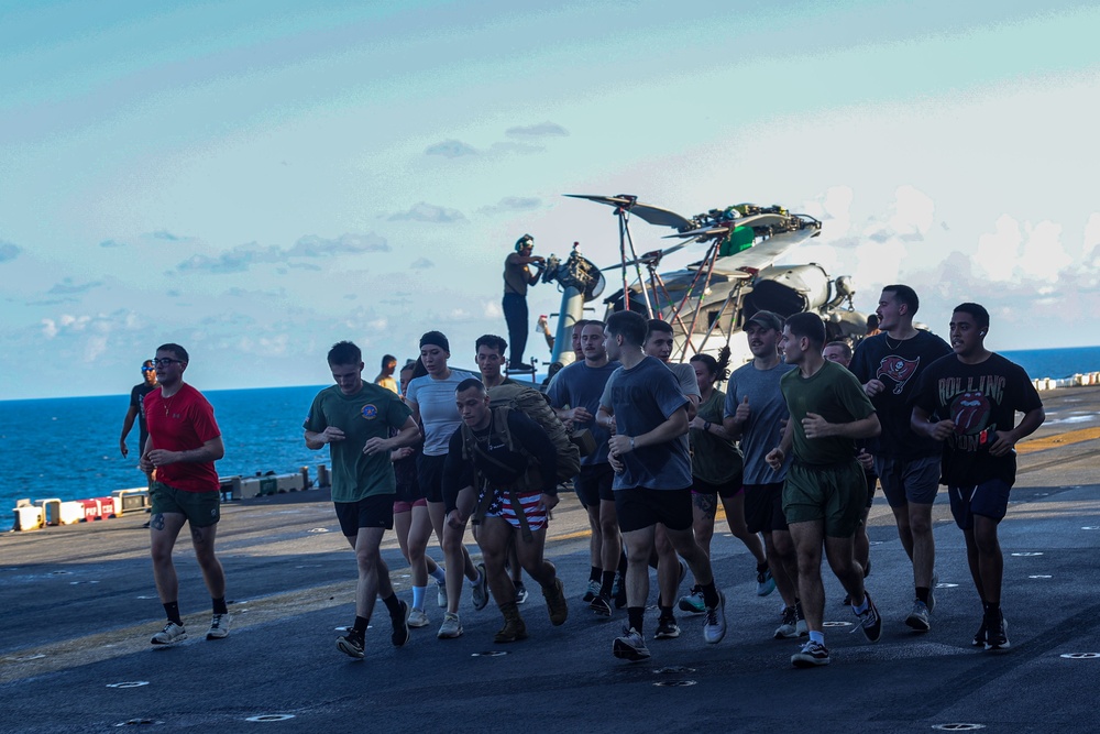 USS Iwo Jima &quot;Suicide Awareness&quot; 5K