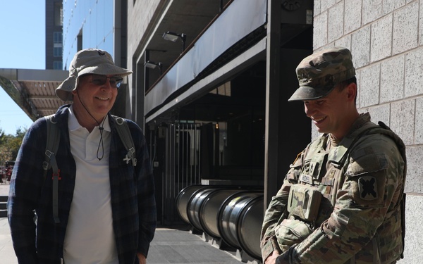 Taskforce Magnolia patrolling D.C. National Mall