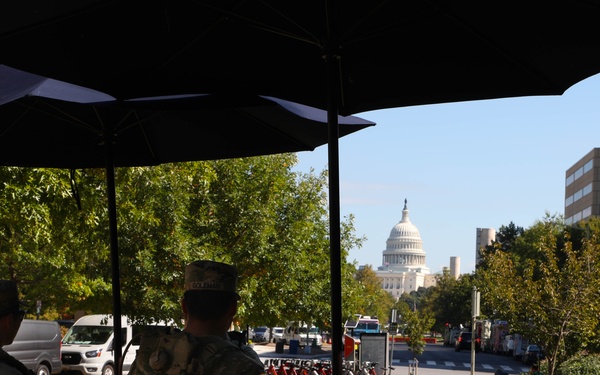 Taskforce Magnolia patrolling D.C. National Mall