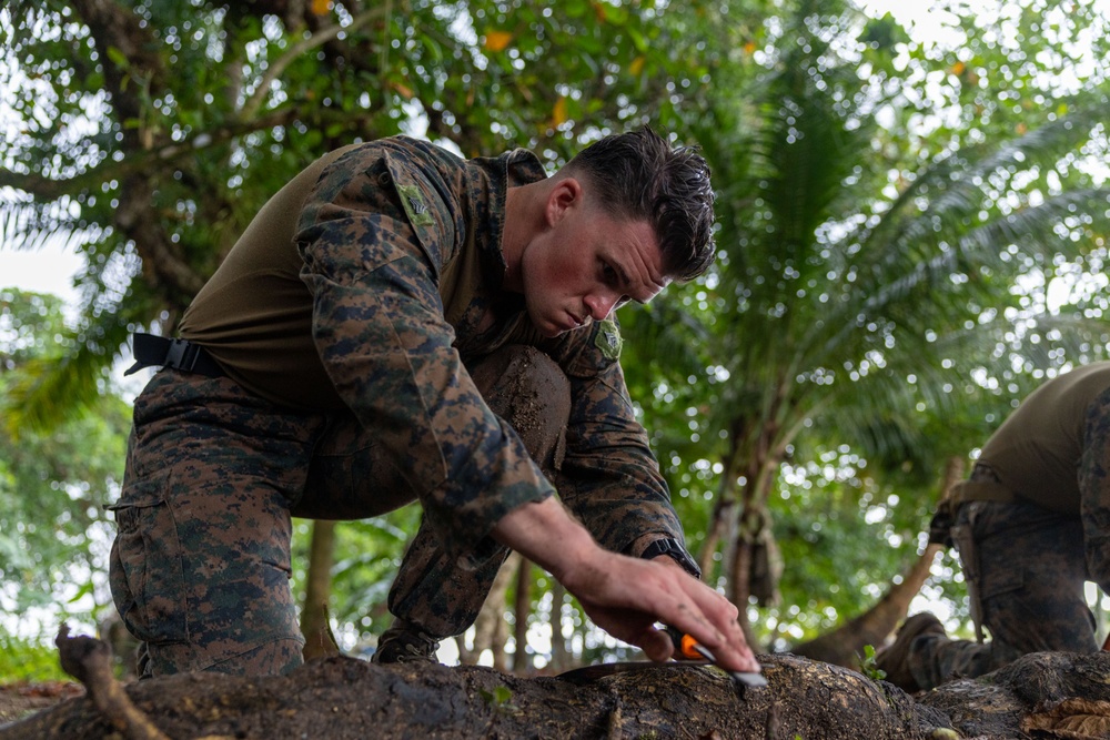 Combined Jungle Operations Course Begins