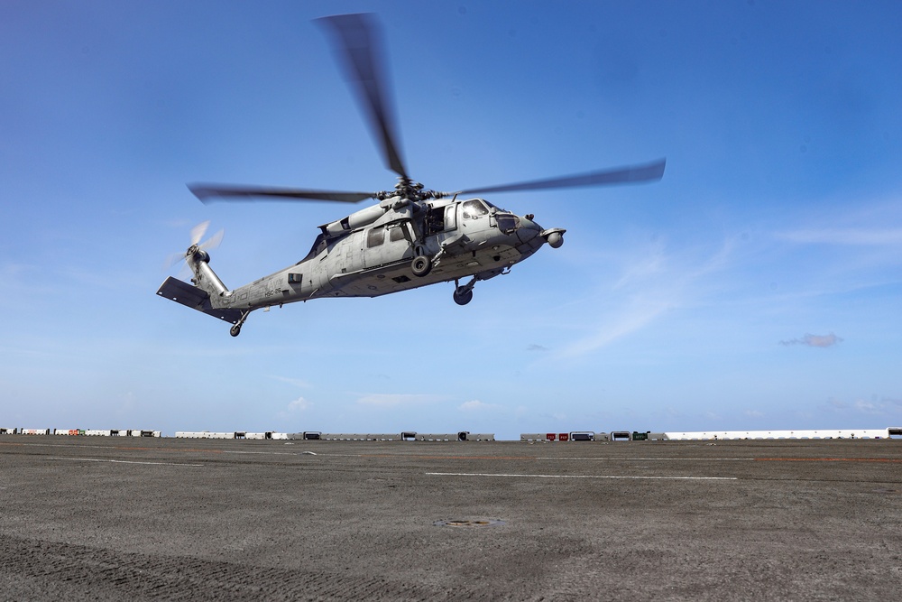 USS Iwo Jima Conducts Flight Operations
