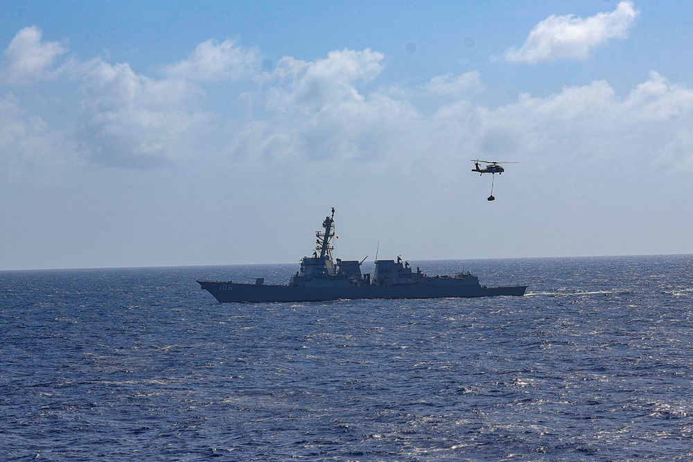 USS Iwo JIma Conducts Flight Operations