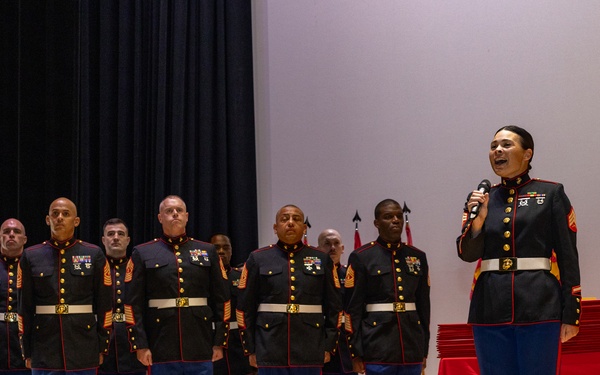 Marine Corps Recruiting and Retention School Graduation