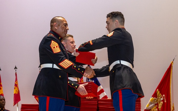 Marine Corps Recruiting and Retention School Graduation