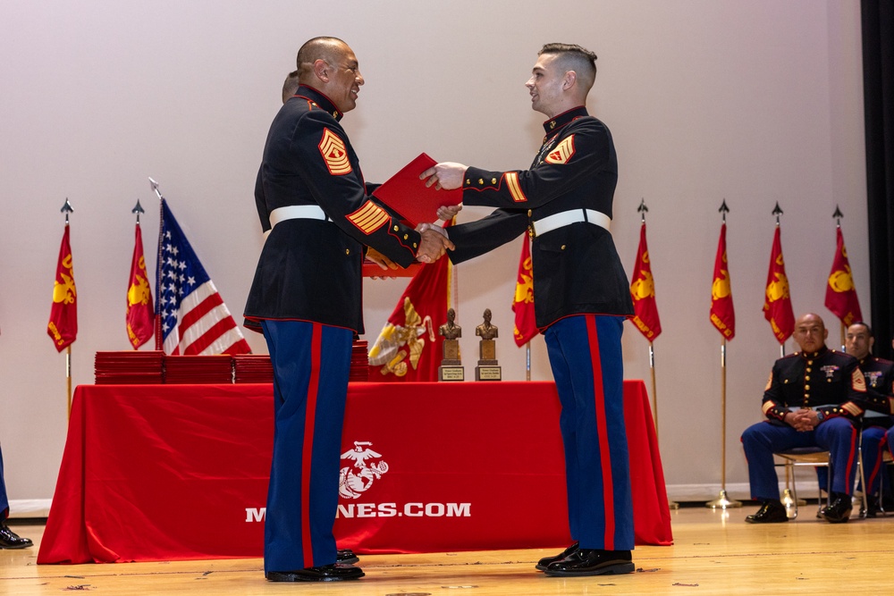 Marine Corps Recruiting and Retention School Graduation