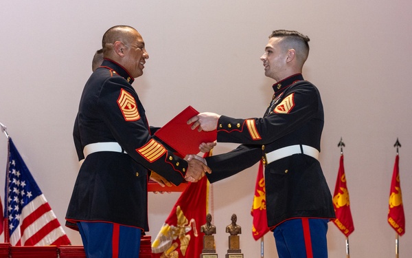 Marine Corps Recruiting and Retention School Graduation