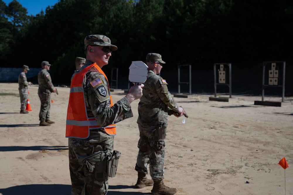 West Virginia National Guard Members Qualify on M17 Pistol in Support of DC Safe