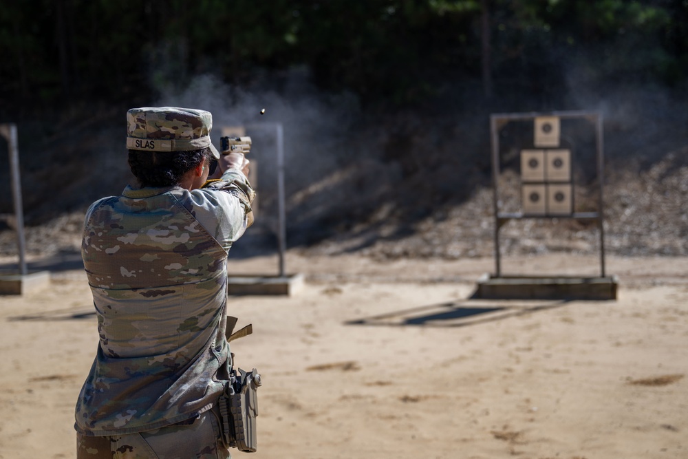 West Virginia National Guard Members Qualify on M17 Pistol in Support of DC Safe