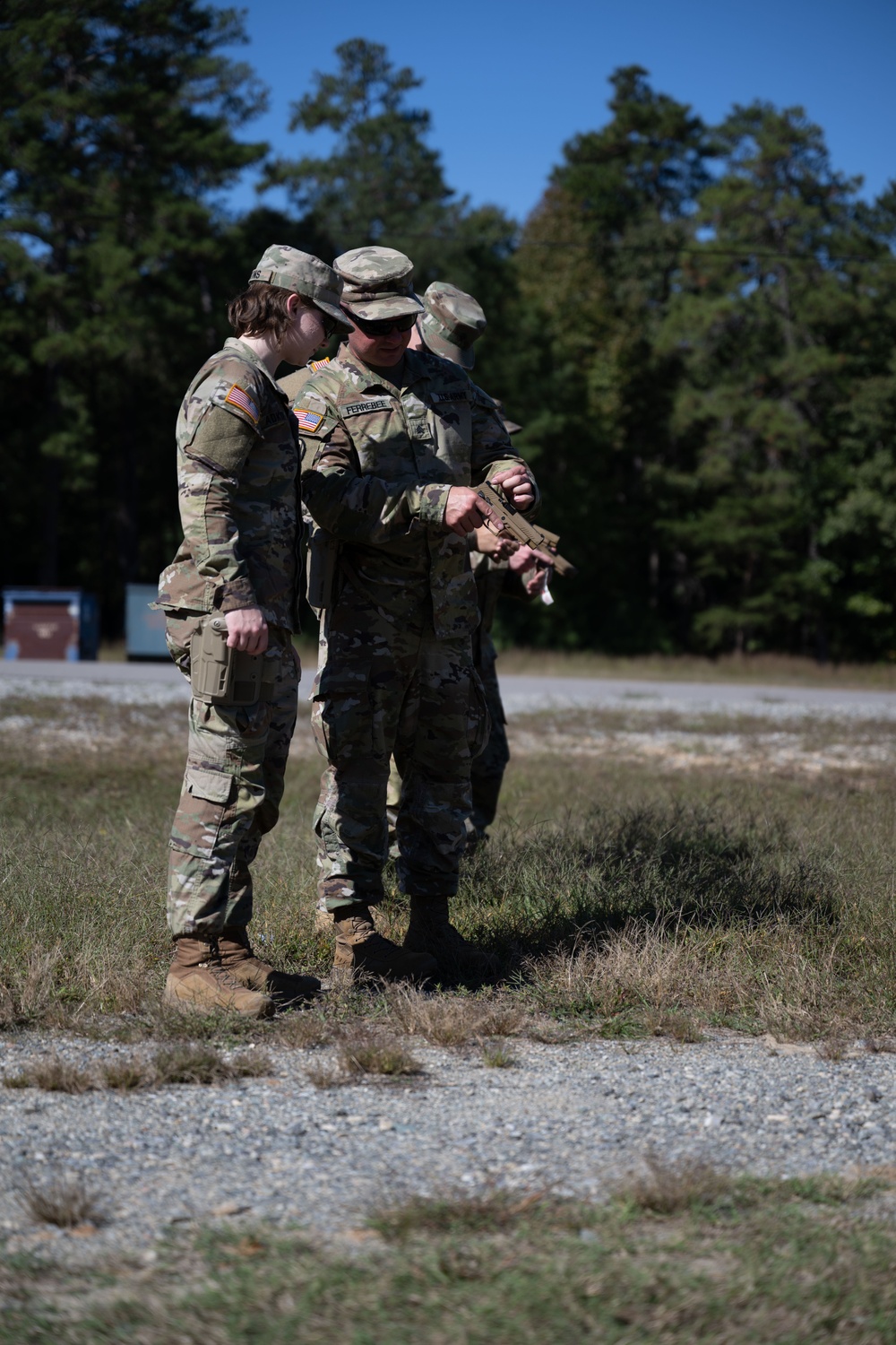 West Virginia National Guard Members Qualify on M17 Pistol in Support of DC Safe