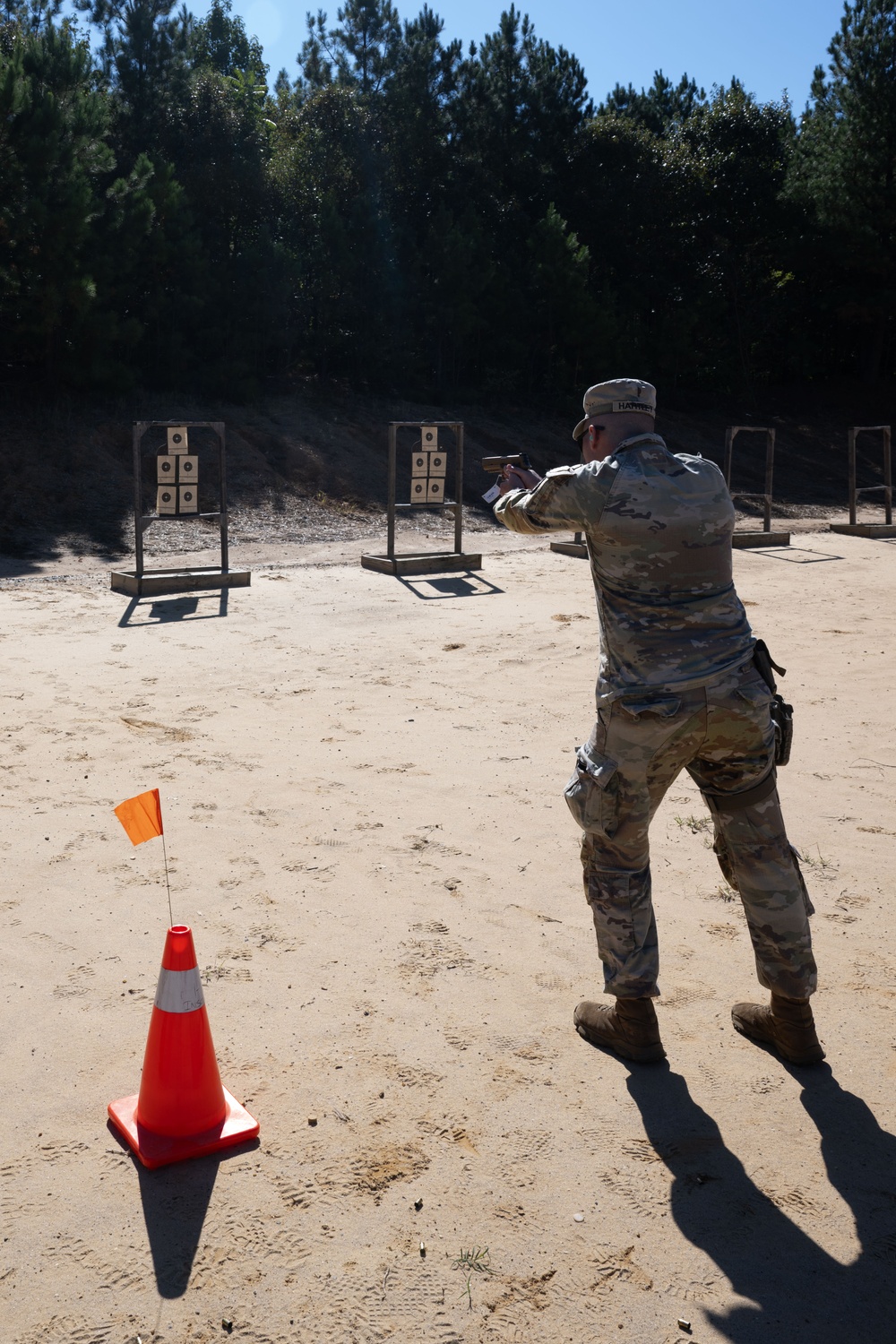 West Virginia National Guard Members Qualify on M17 Pistol in Support of DC Safe