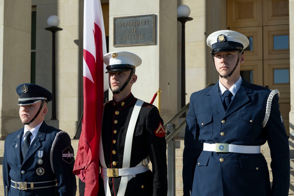 SW Hegseth Hosts Qatar MoD