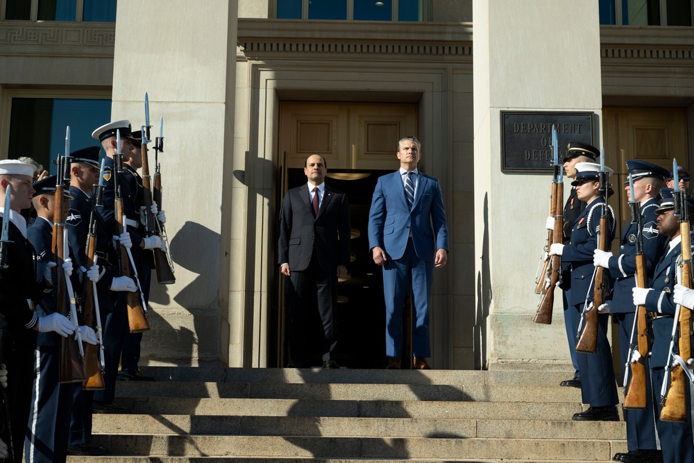 SW Hegseth Hosts Qatar MoD