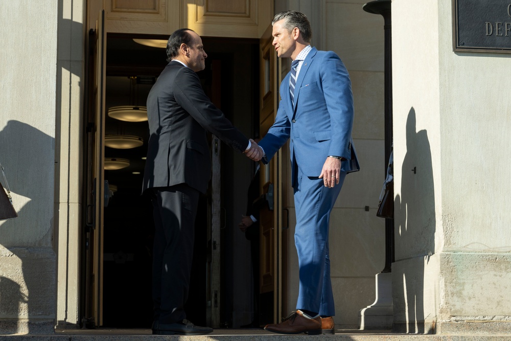 SW Hegseth Hosts Qatar MoD