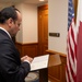 SW Hegseth Hosts Qatar MoD