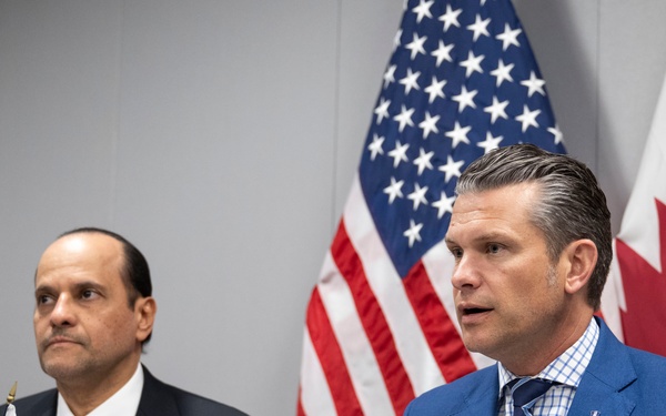 SW Hegseth Hosts Qatar MoD