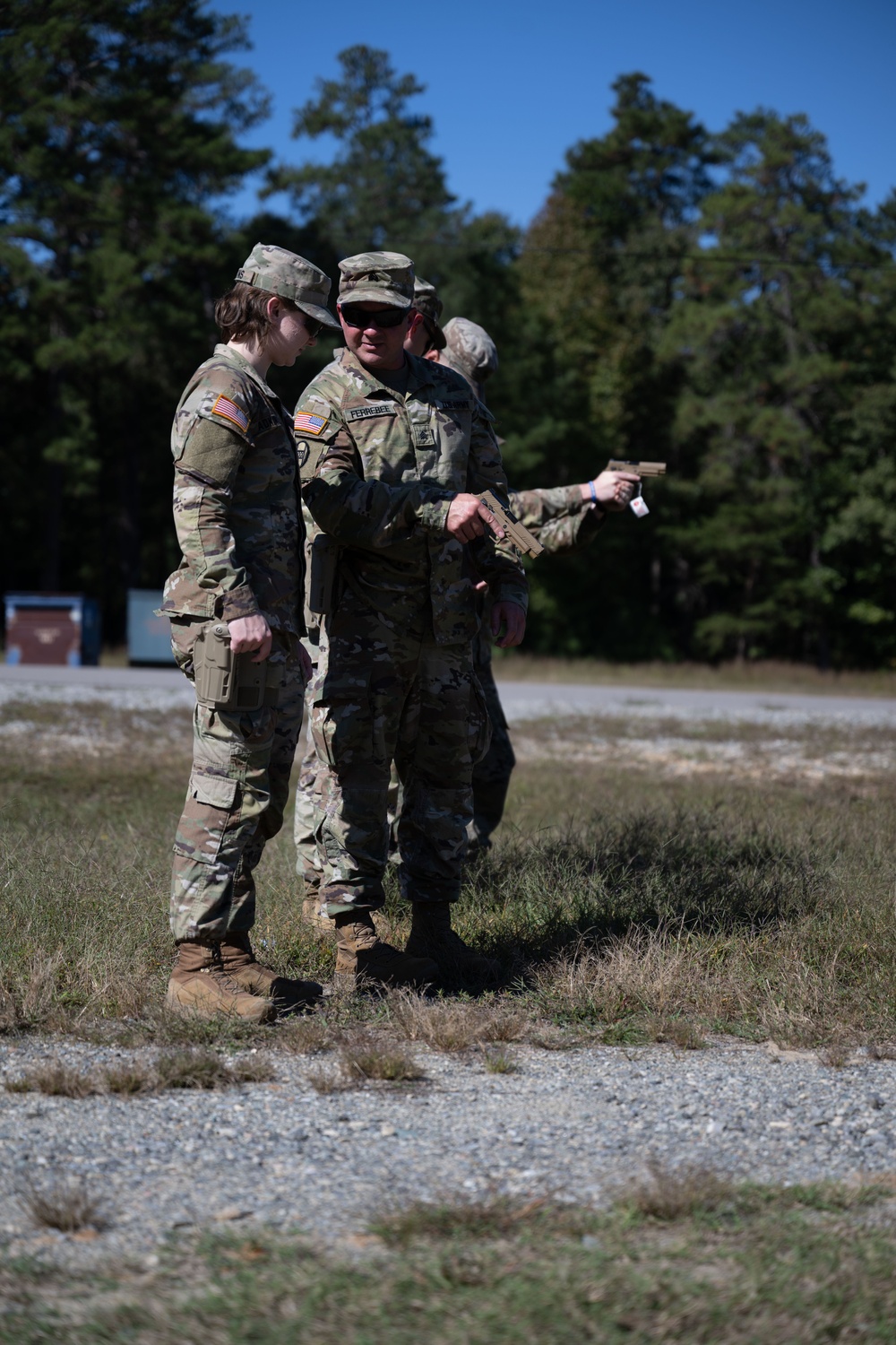 West Virginia National Guard Members Qualify on M17 Pistol in Support of DC Safe
