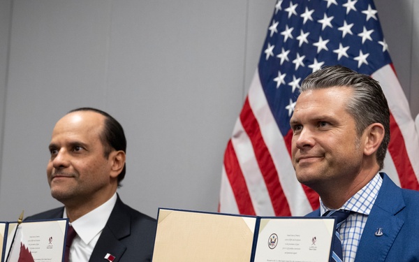 SW Hegseth Hosts Qatar MoD