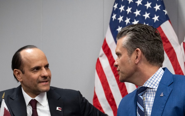 SW Hegseth Hosts Qatar MoD