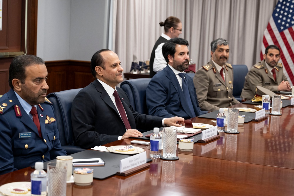 SW Hegseth Hosts Qatar MoD