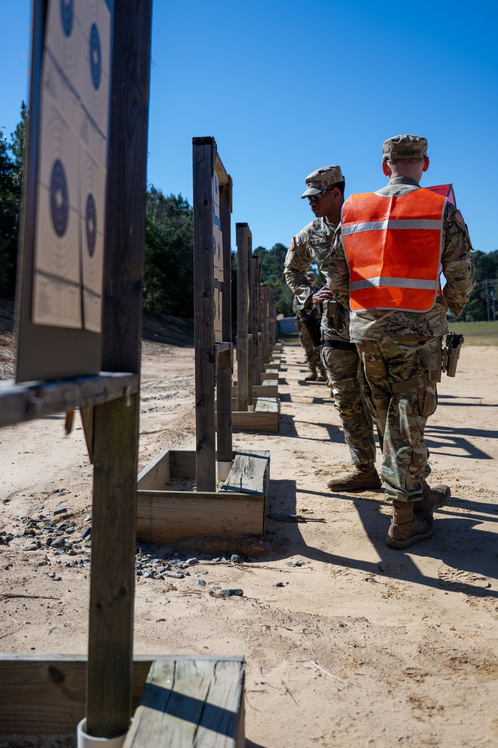 West Virginia National Guard Members Qualify on M17 Pistol in Support of DC Safe