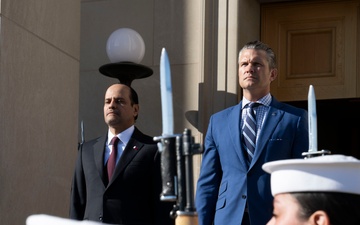 SW Hegseth Hosts Qatar MoD