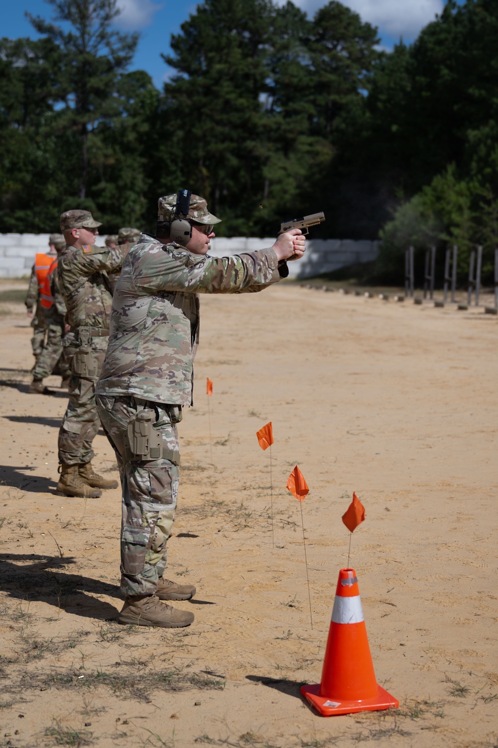 West Virginia National Guard Members Qualify on M17 Pistol in Support of DC Safe