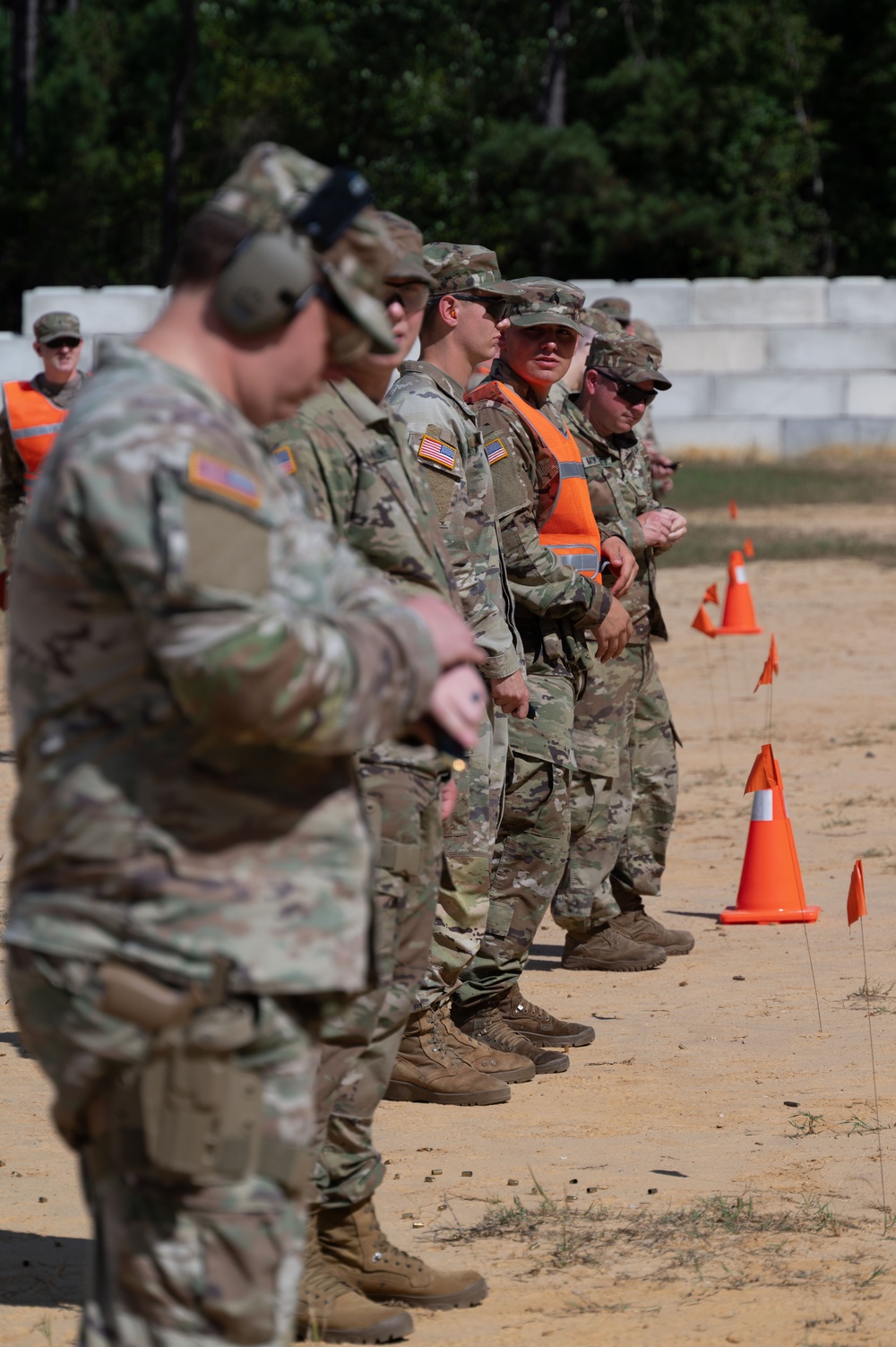 West Virginia National Guard Members Qualify on M17 Pistol in Support of DC Safe