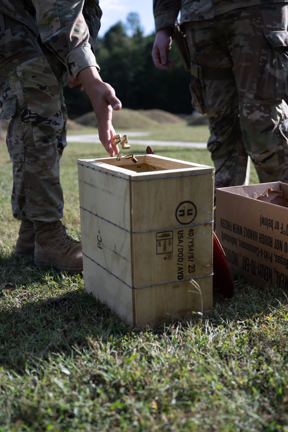West Virginia National Guard Members Qualify on M17 Pistol in Support of DC Safe