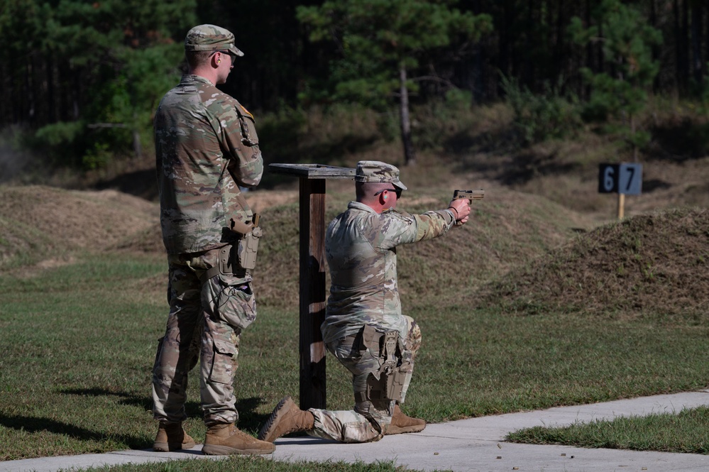 West Virginia National Guard Members Qualify on M17 Pistol in Support of DC Safe