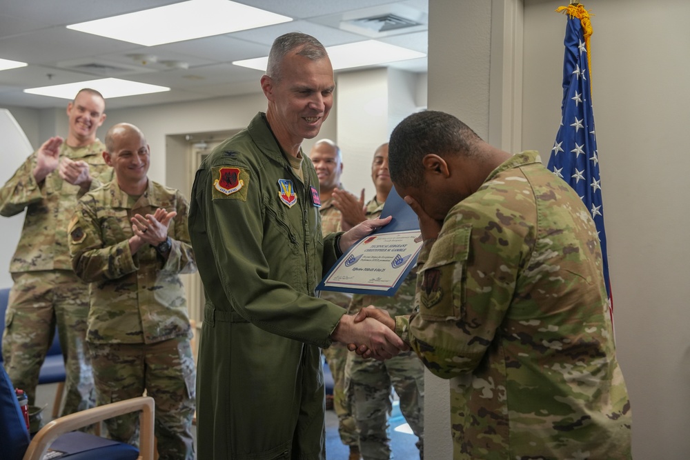 432nd Wing celebrates STEP promotion