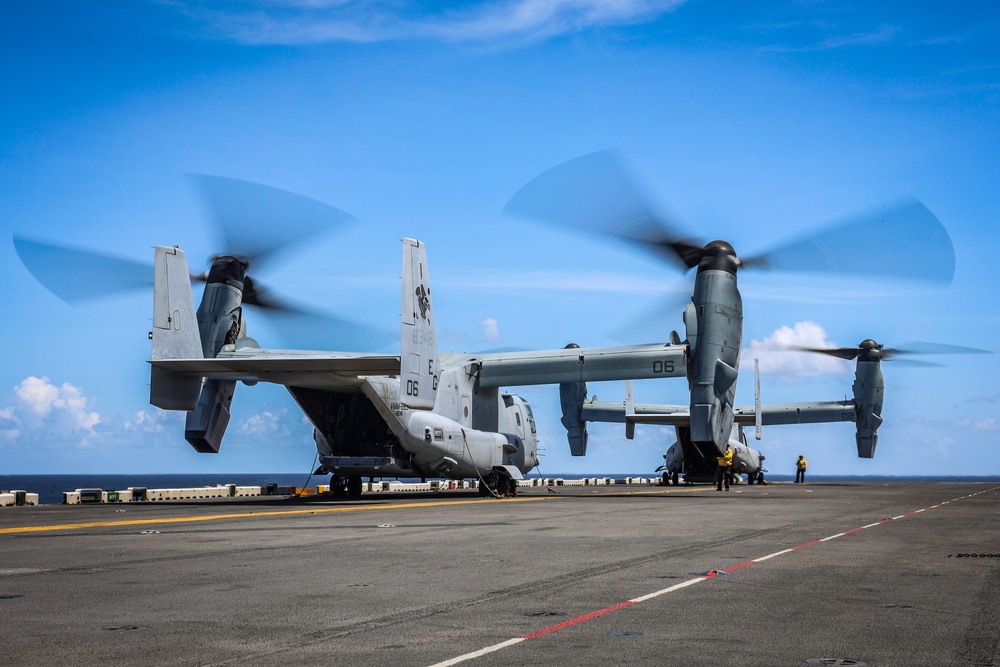 USS Iwo Jima Conducts Flight Operations