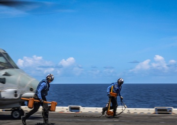 USS Iwo Jima Conducts Flight Operations