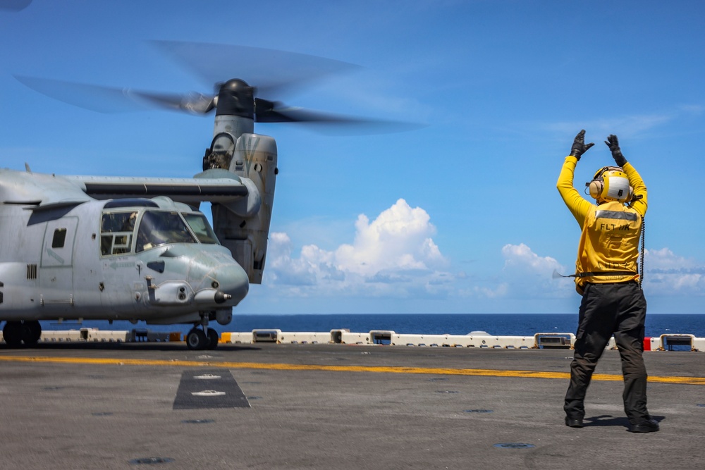 USS Iwo Jima Conducts Flight Operations